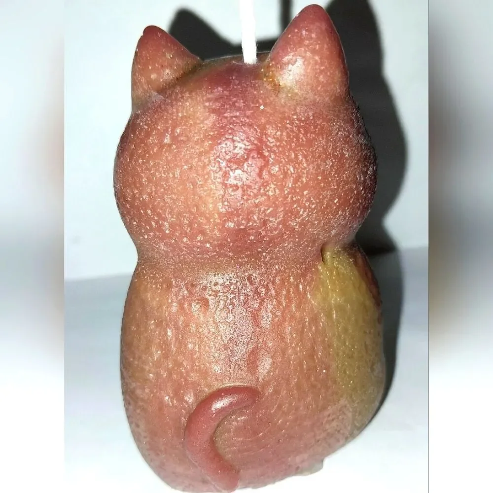 Hand crafted limited edition catcandle from our Cat Lady candle collection